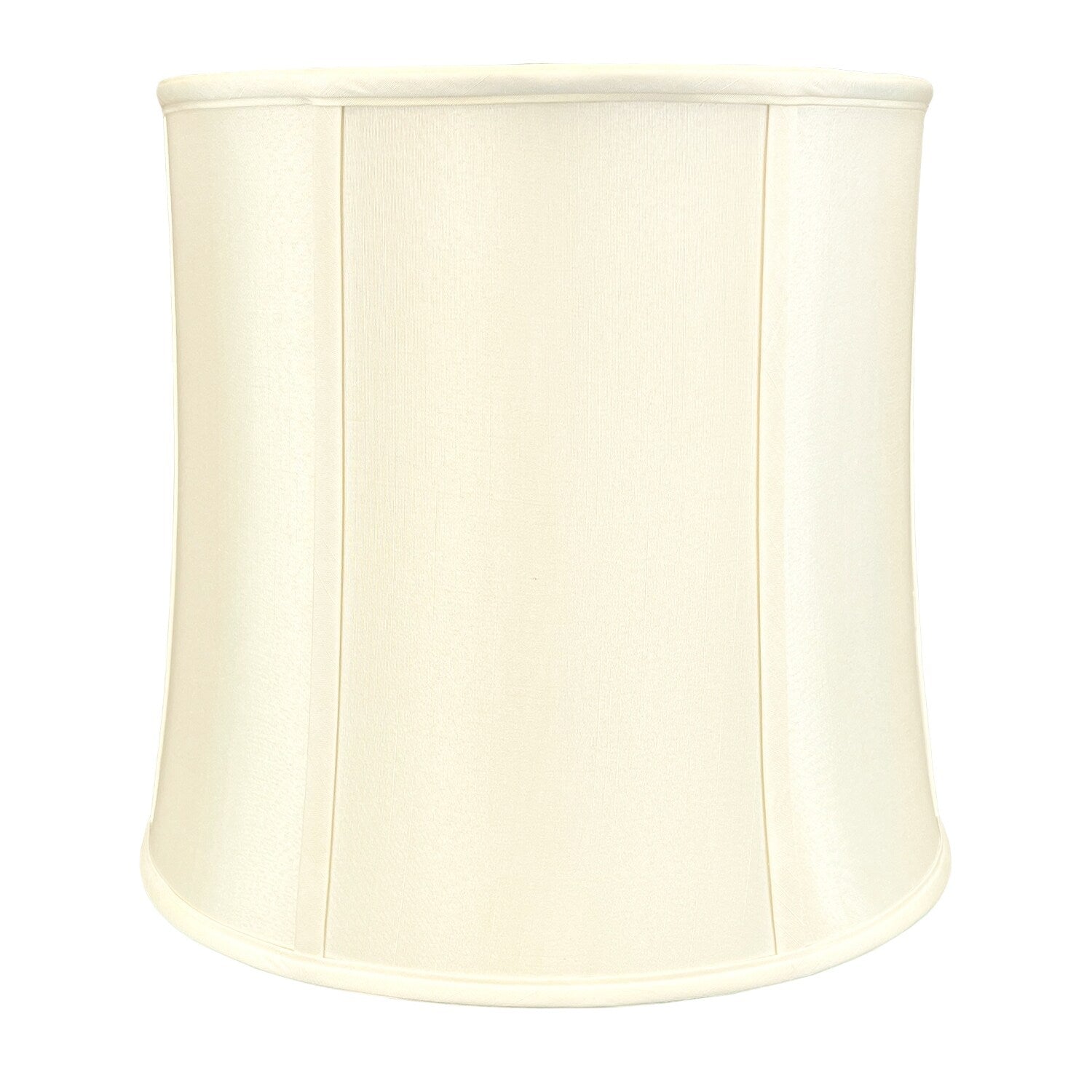 Royal Designs， Inc. Royal Designs Drum Lamp Shade， Eggshell， 13x14x14 Single