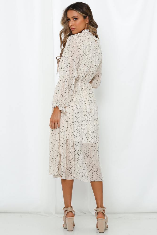 Love Of A Lifetime Midi Dress Cream