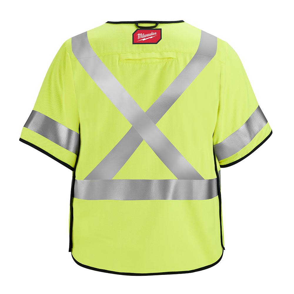 Milwaukee High Vis Safety Vest Yellow Class 3 Breakaway AR/FR Cat 1  4XL/5XL