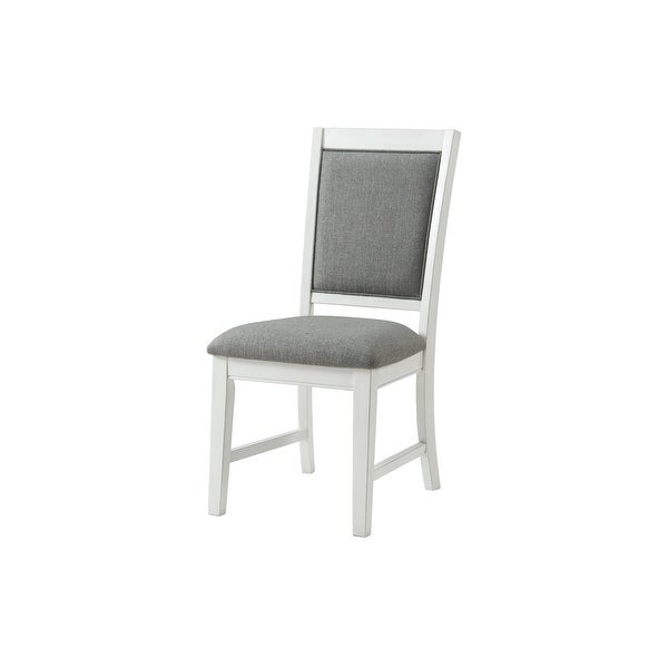 Whitehaven Solid Wood Linen Dining Room Chairs (Set of 2)