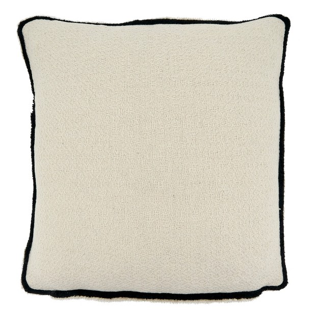 Saro Lifestyle Reversible Decorative Pillow Cover