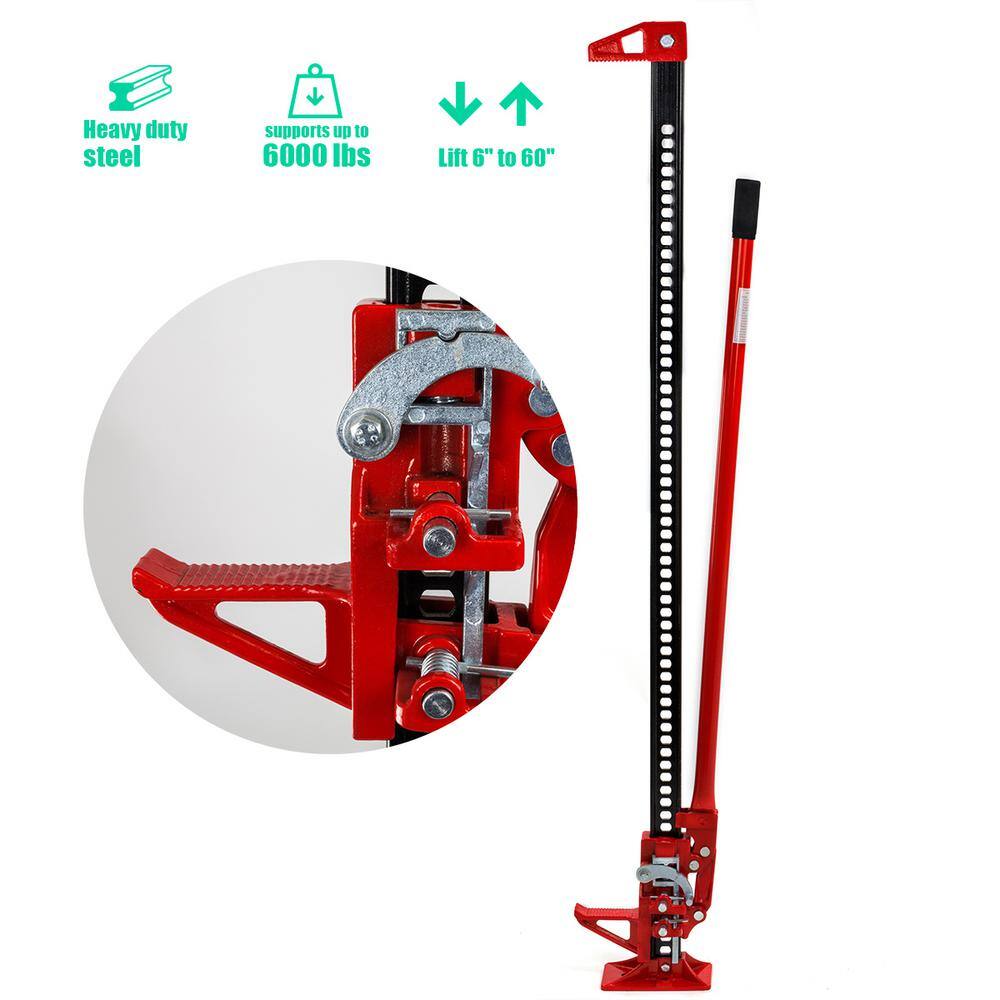 60 in. 3-Ton Farm Jack