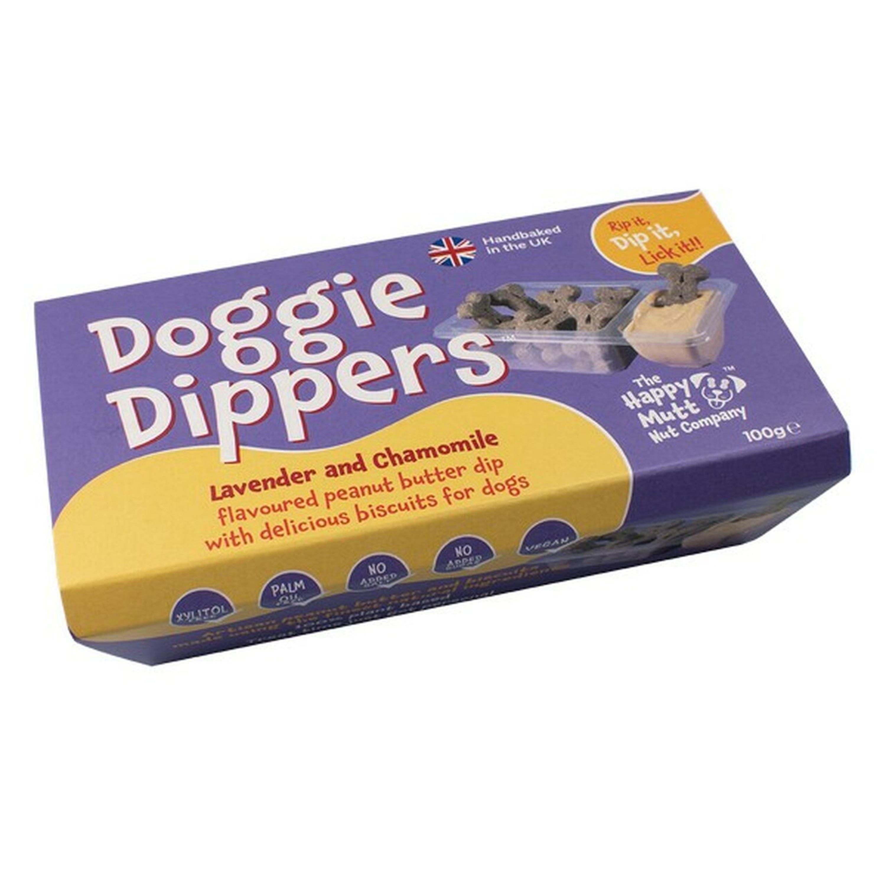 Doggie Dippers Tray Lavender and Chamomile Dog Treats (Pack of 6)