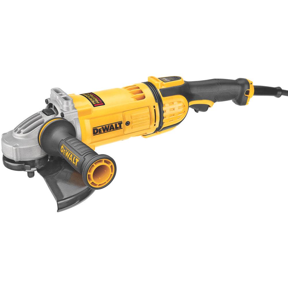 DW 9-in 6500 RPM 4.9 HP Angle Grinder No-Lock DWE4599N from DW