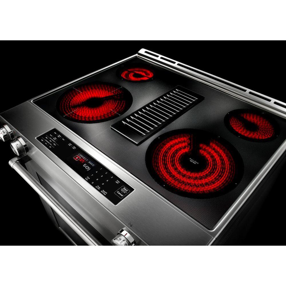 KitchenAid 30-inch Slide-In Electric Range KSEG950ESS