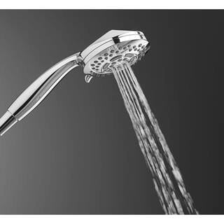 American Standard Hydrofocus 6-Spray 4.5 in. Single Wall Mount Handheld Rain Shower Head in Polished Chrome 1660207.002