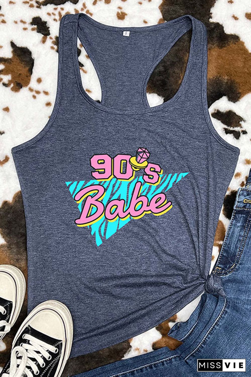 90's Babe Retro Style Tank Top Wholesale