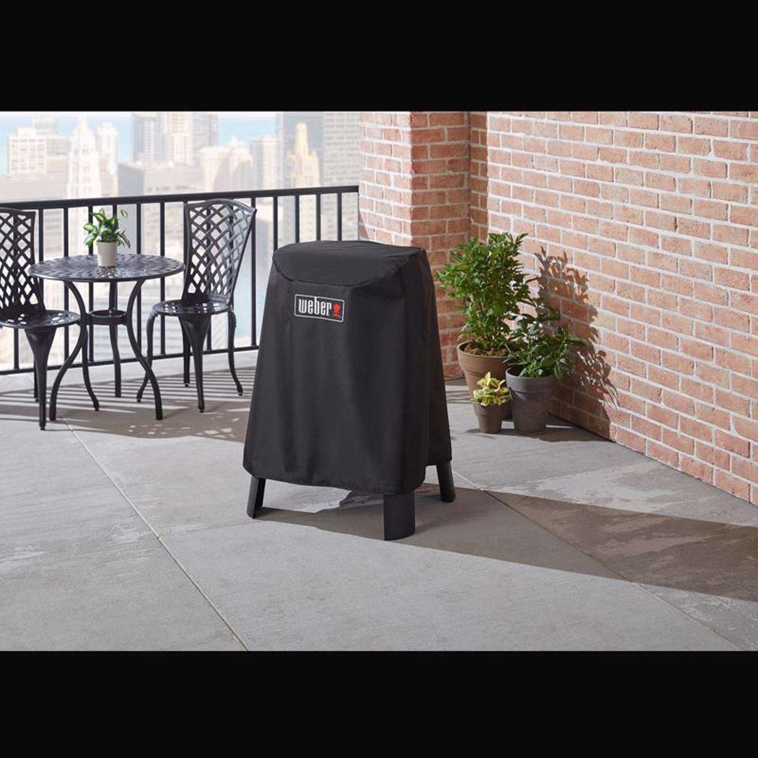 Weber Premium Black Grill Cover For Lumin Electric