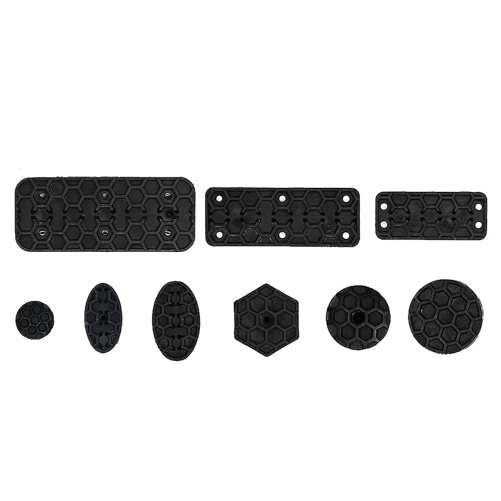 T-bar Tool，9 Pcs Black Glue Pulling Tabs