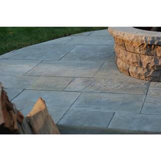 Nantucket Pavers Yorkstone 24 in. x 24 in. Gray Variegated Concrete Paver (22-Pieces88 sq. ft.Pallet) 22422