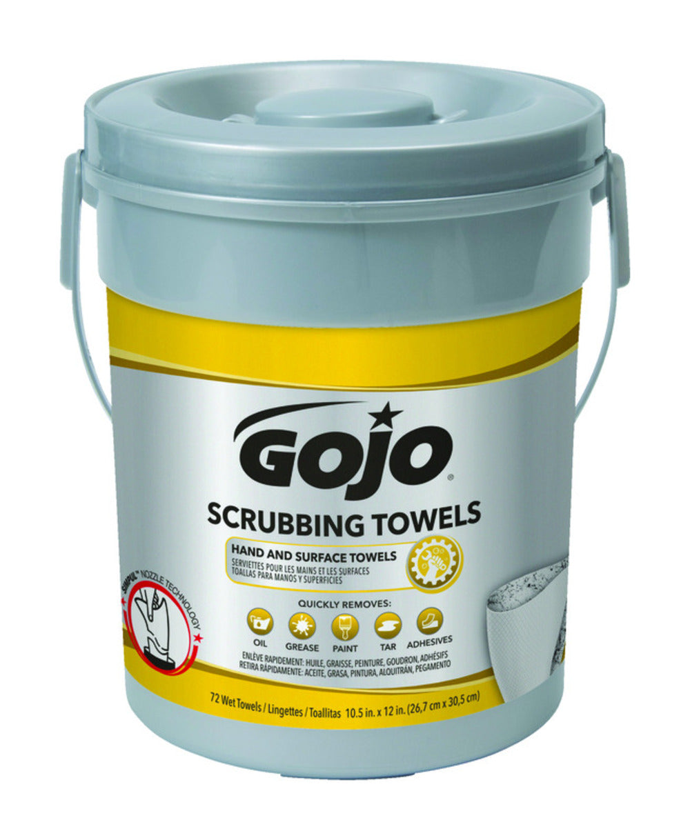 GOJO SCRUBG WIPES 72CT