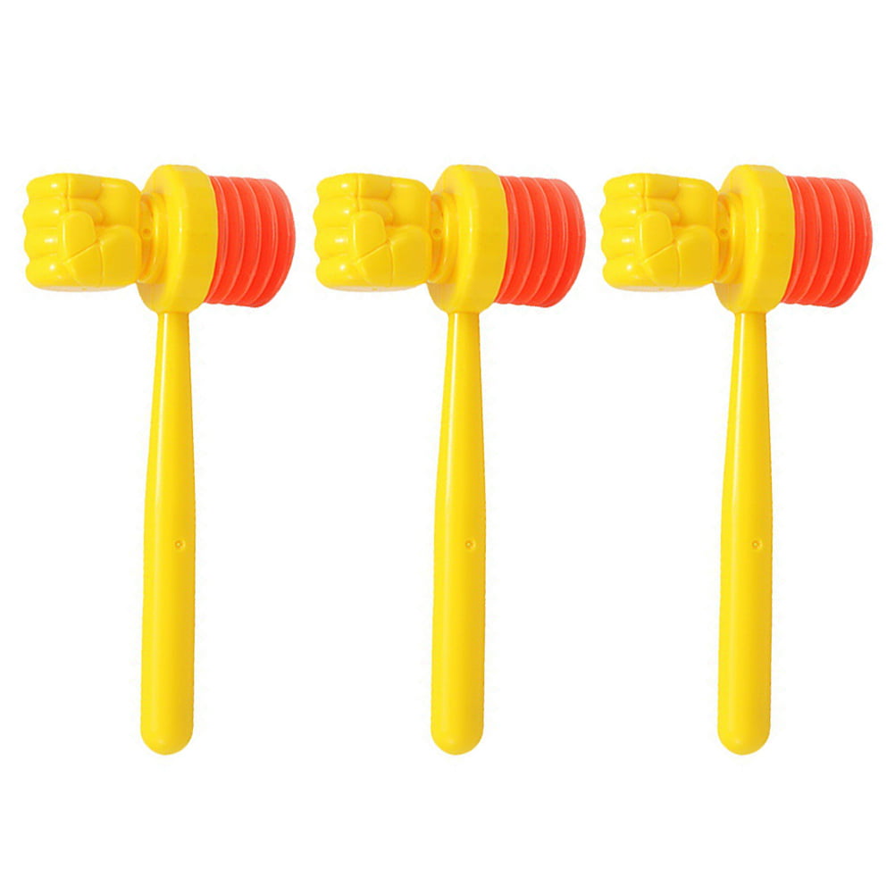 Etereauty Hammer Pounding Kids Gavel Mallet Toys Bench Game Beating Justice Costume Motor Skills Prop Fine Squeaky Hammers Mallets