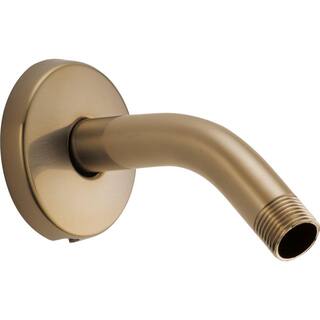 Delta 6 in. Shower Arm and Flange in Champagne Bronze U4993-CZ