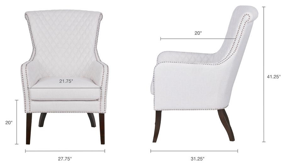 Heston Accent Chair  MP100 0257   Transitional   Armchairs And Accent Chairs   by Olliix  Houzz