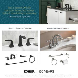 KOHLER Rubicon Towel Ring in Matte Black K-R26114-BL