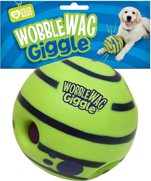 As Seen on TV Wobble Wag Giggle Ball Dog Toy