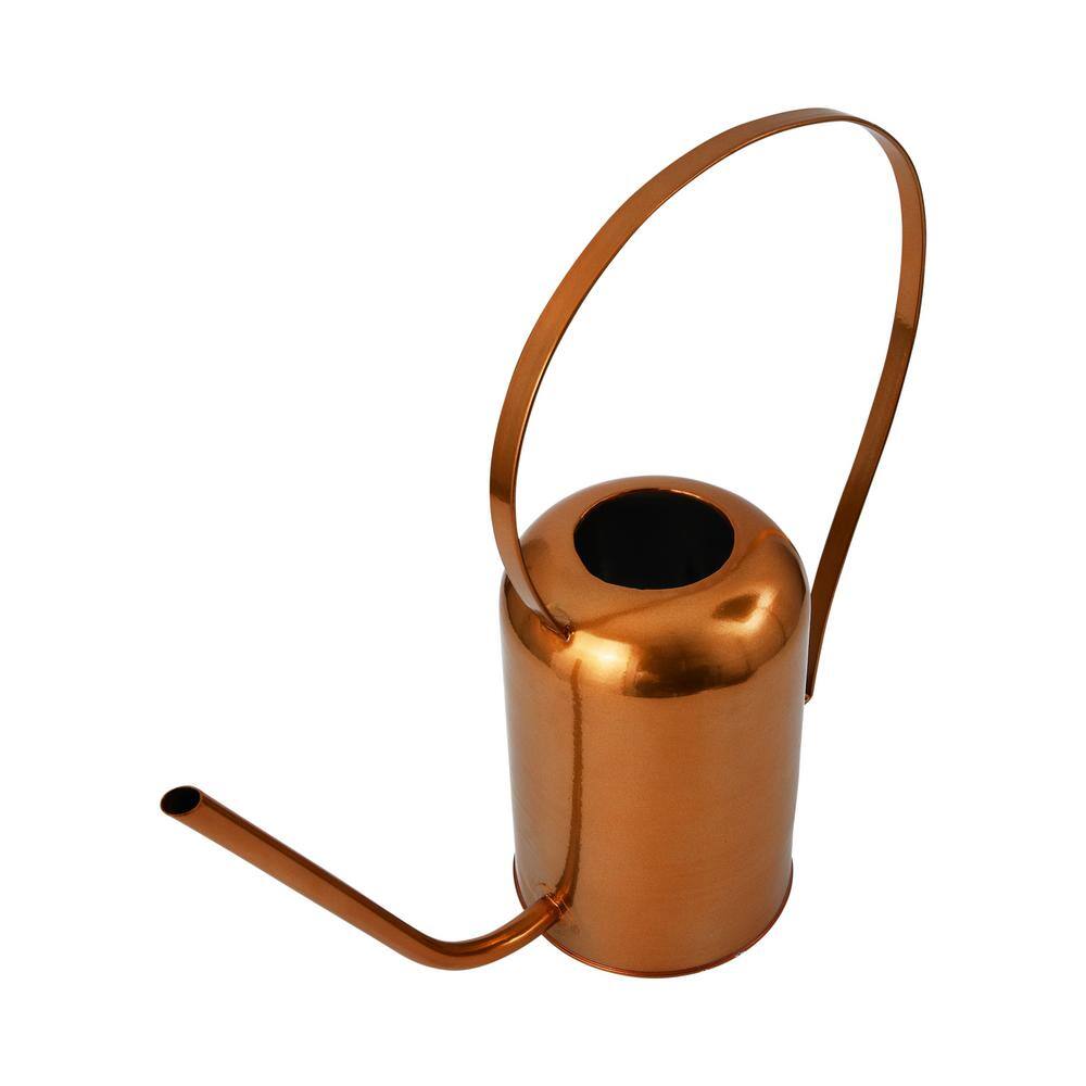 Storied Home 0.87 Gal. Copper Metal Watering Can DF7361