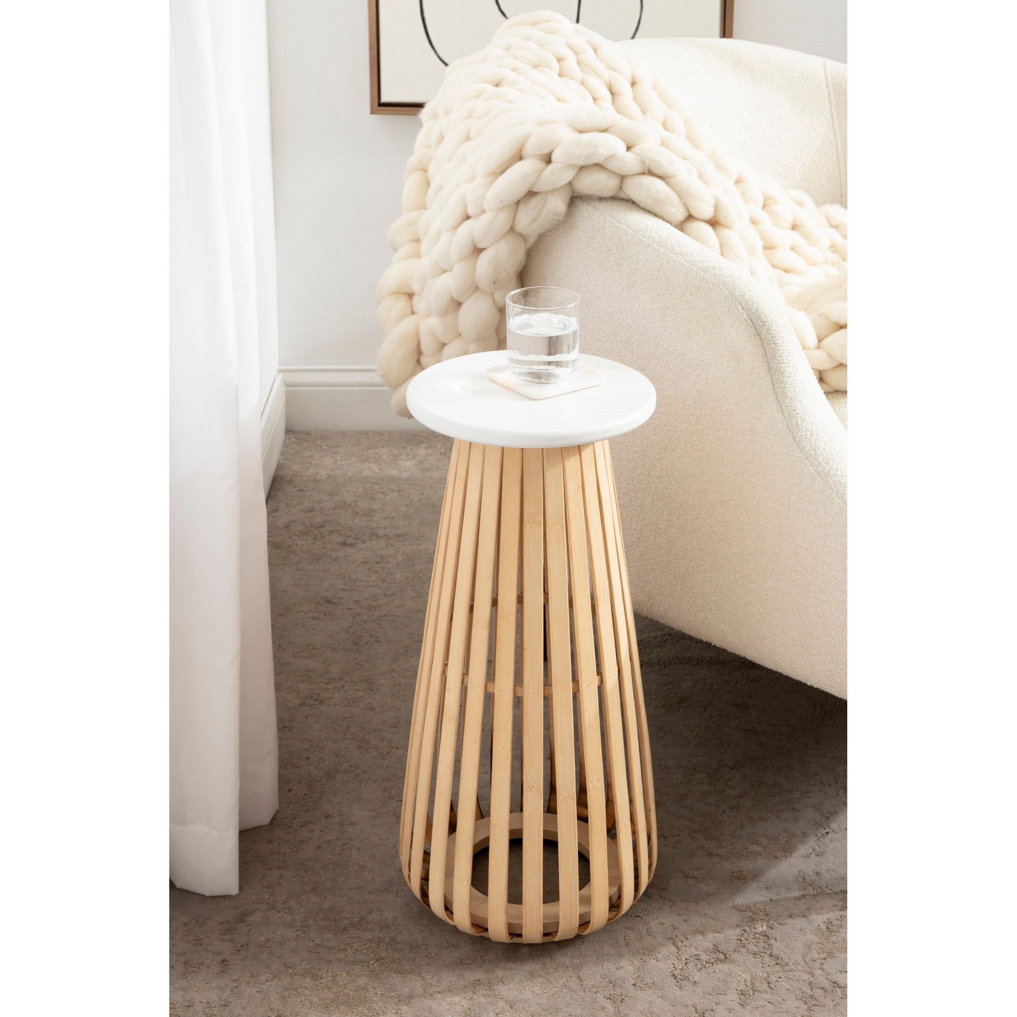 Kate and Laurel Oren Accent Table - 10x10x23