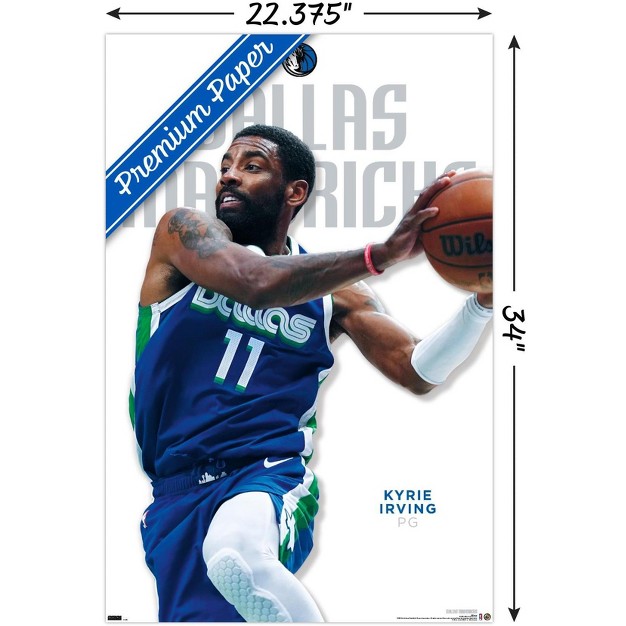 Trends International Nba Dallas Mavericks Kyrie Irving Feature Series 23 Unframed Wall Poster Prints