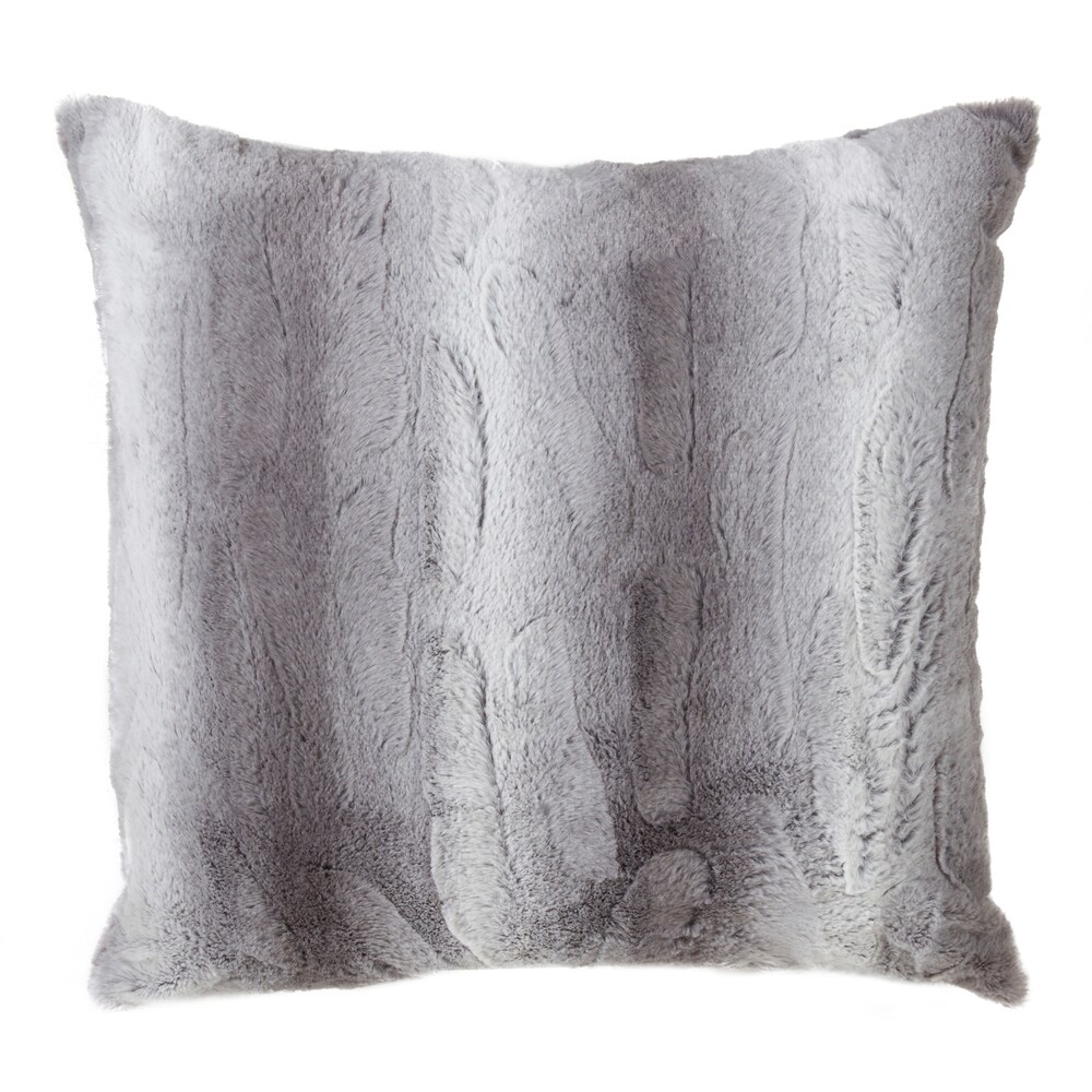 Faux Fur Decorative Floor Pillow