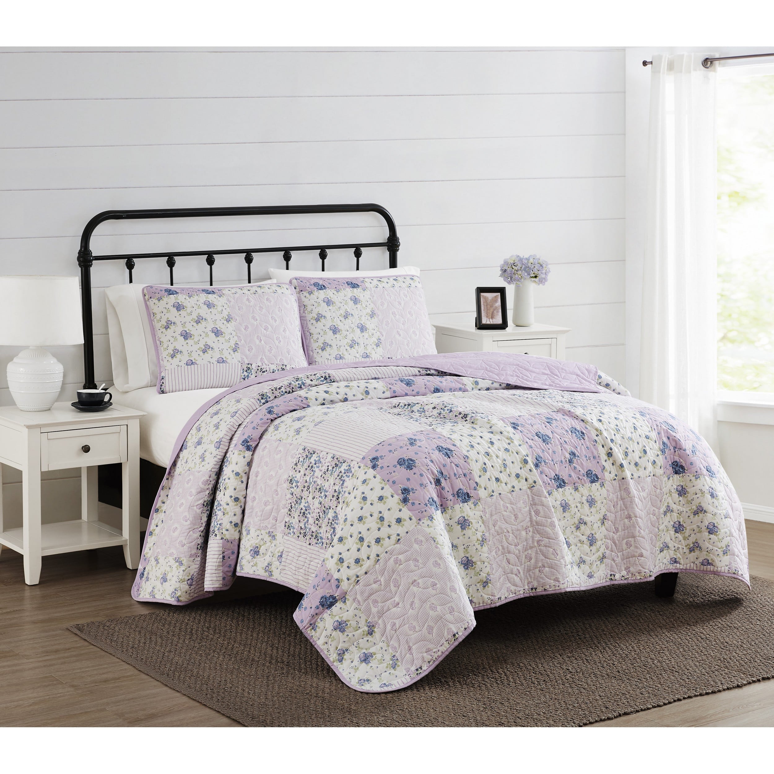 Cannon Elissa Patchwork Twin/Twin XL 2 Piece Quilt Set