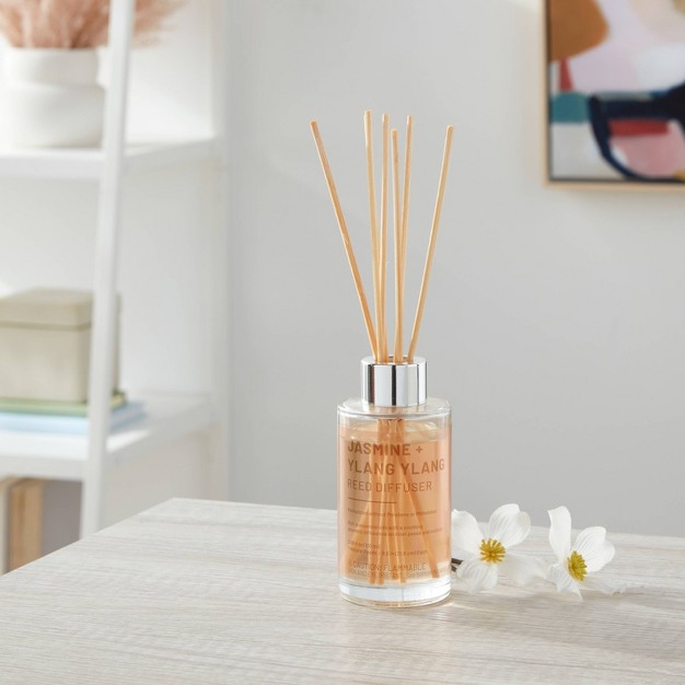 100ml Glass Reed Diffuser Jasmine amp Ylang Ylang