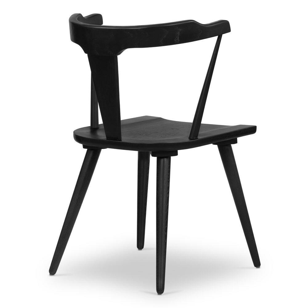 Poly and Bark Enzo Dining Chair in Black DI-A1071-BLK