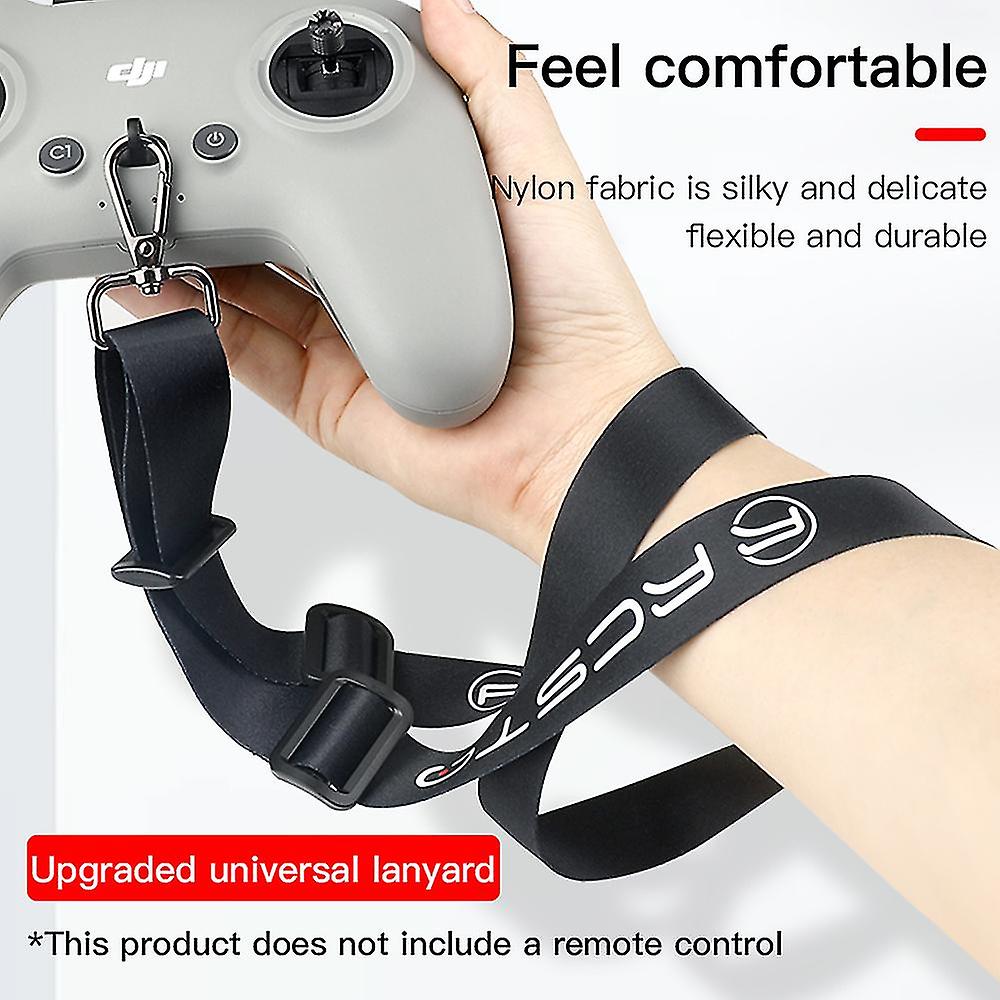 Dji Fpv Remote Controller Neckstrap Nylon Lanyard Safety Strap Shoulder Belt Rope Sling For Dji Fpv Drone Quadcopter Accessory