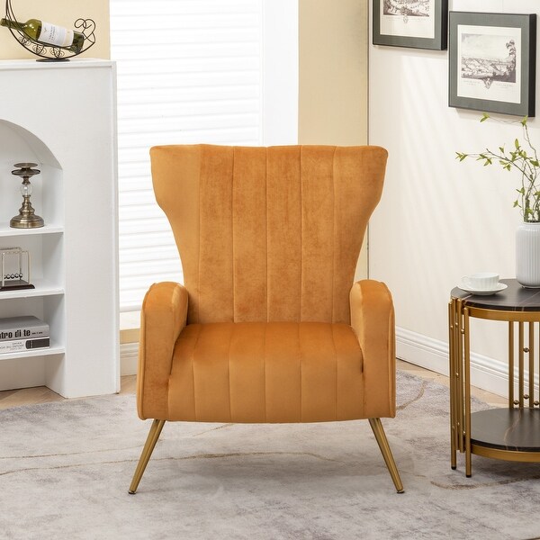 Kaleigh 27.56W Velvet Sofa Chair