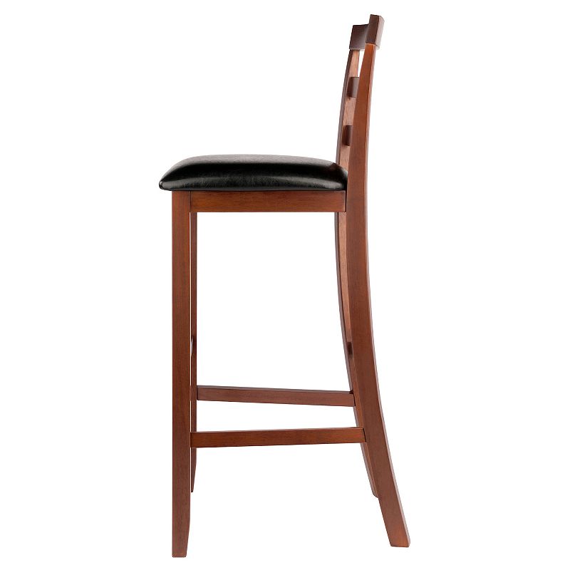 Winsome Simone Ladder Back Bar Stool 2-piece Set