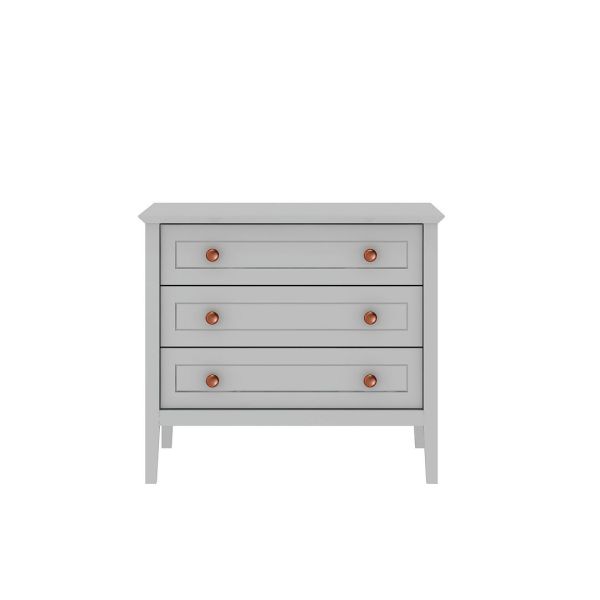 Crown Dresser in White