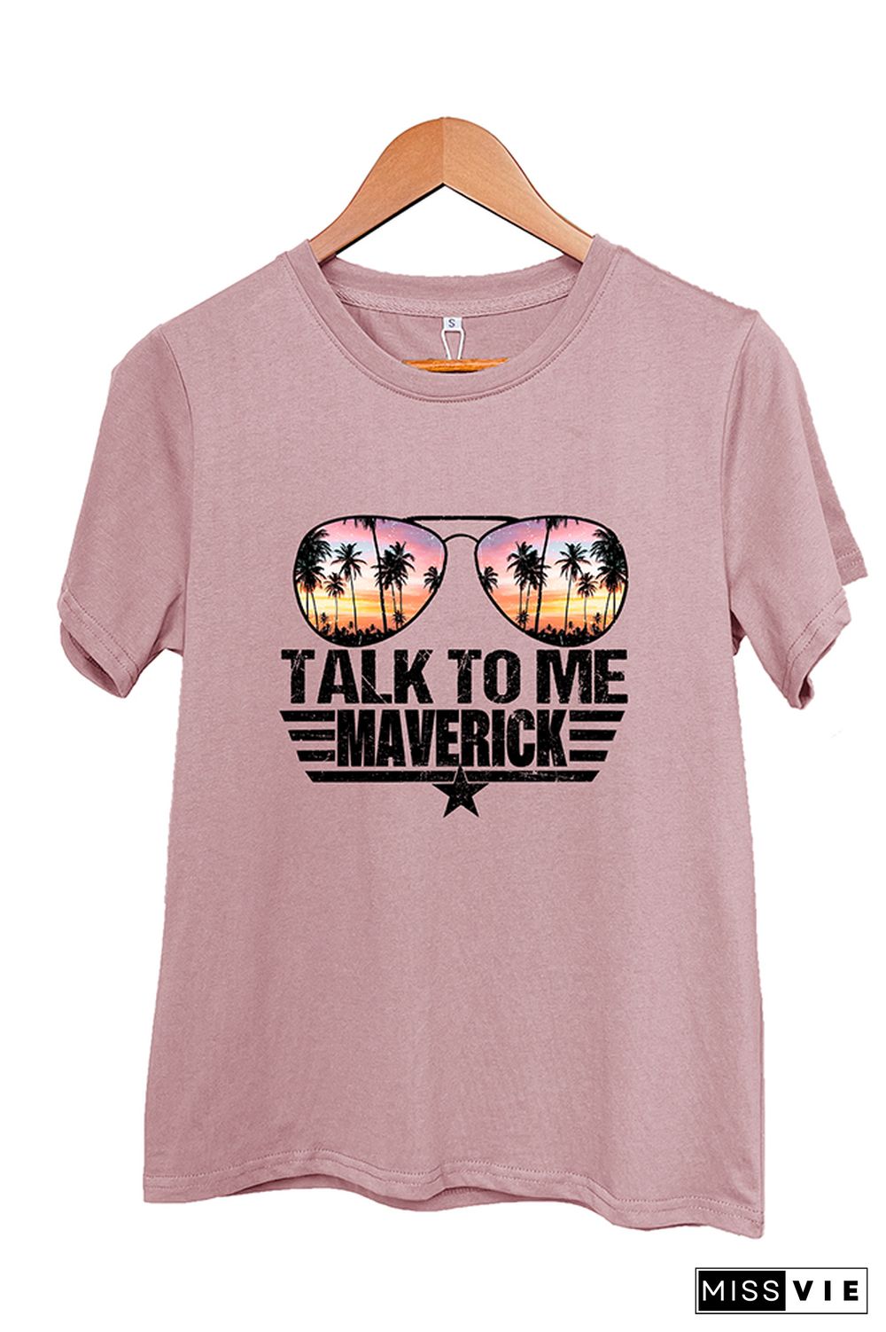 Talk To Me Goose Graphic Tee Short Sleeves Wholesale