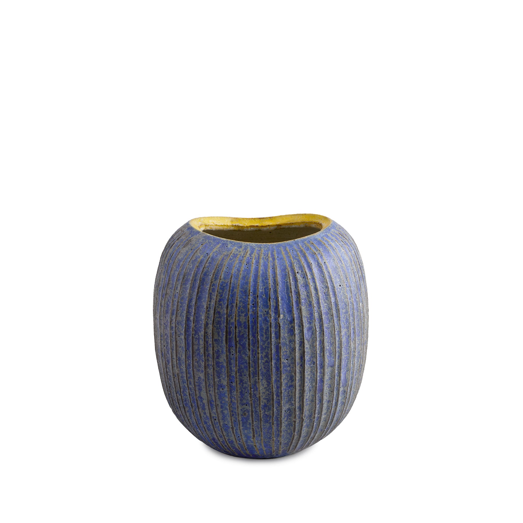 #4 Potbelly Vase in Indigo