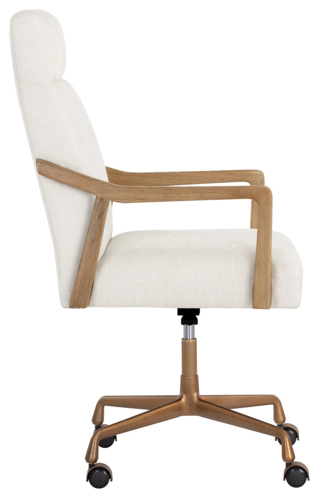 Collin Office Chair   Midcentury   Coffee Tables   by Sunpan Modern Home  Houzz