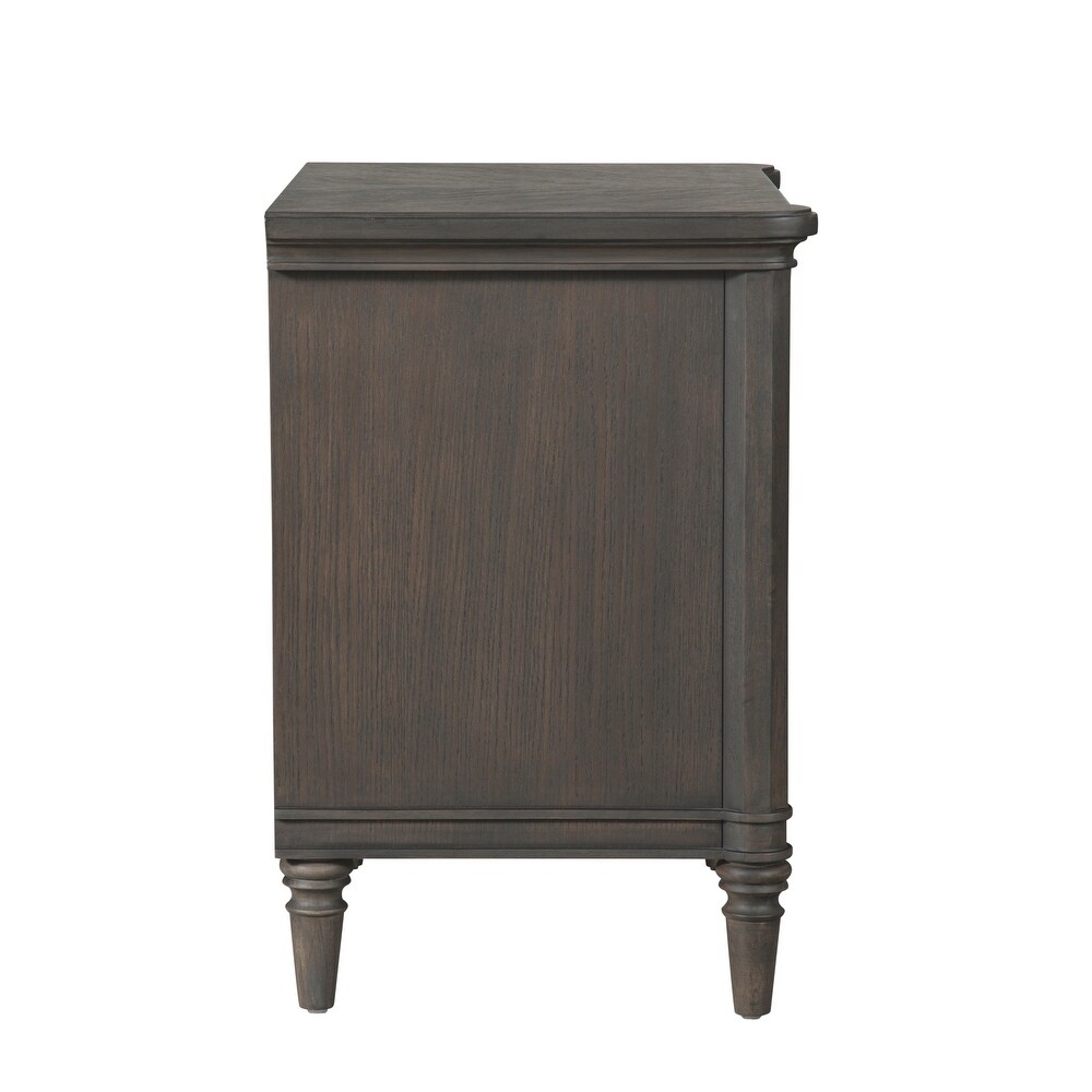 Sophie Nightstand in Dark Roast