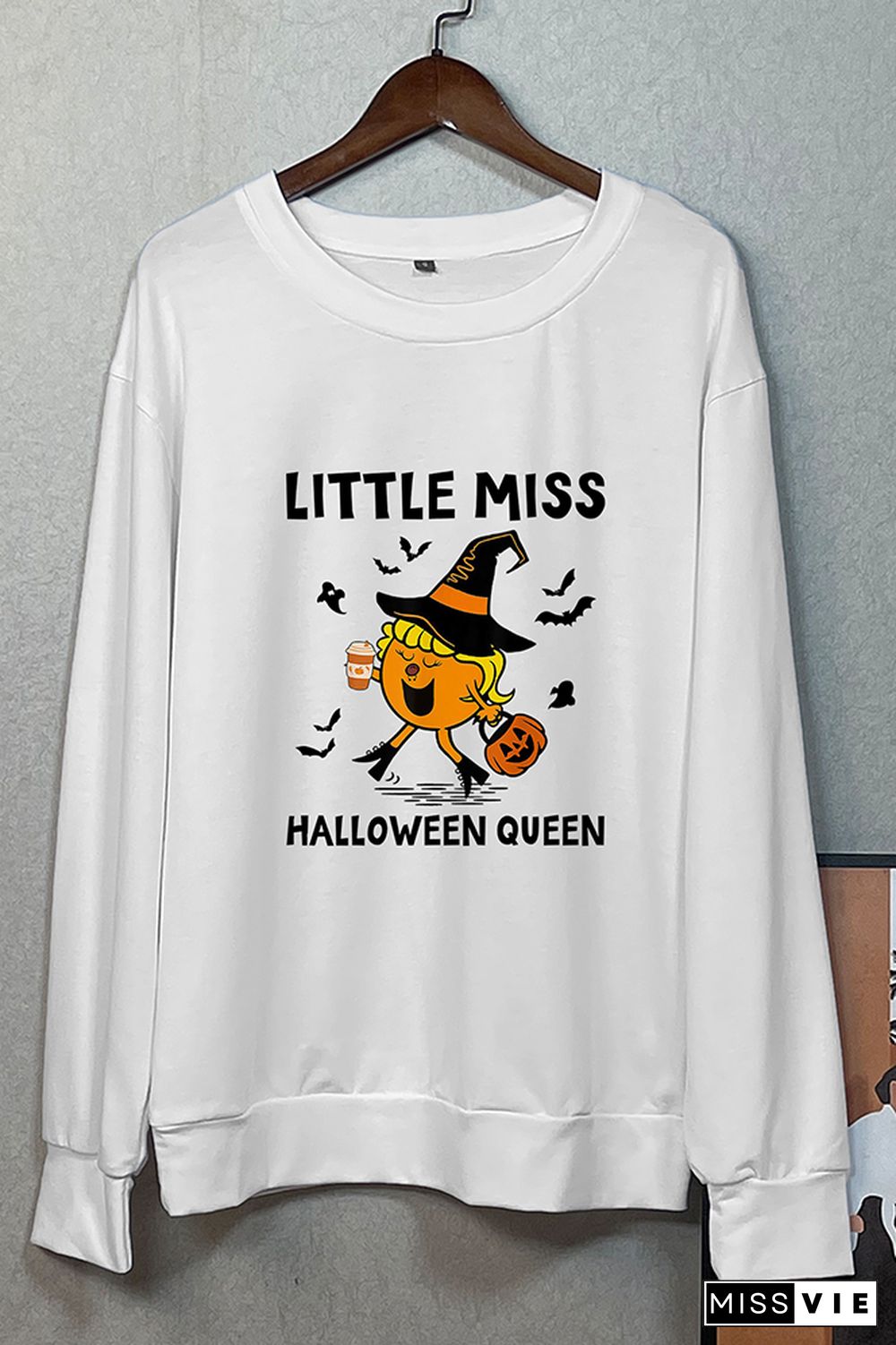 Retro Little Witch Pumpkin Halloween Nurse sweatshirt Wholesale