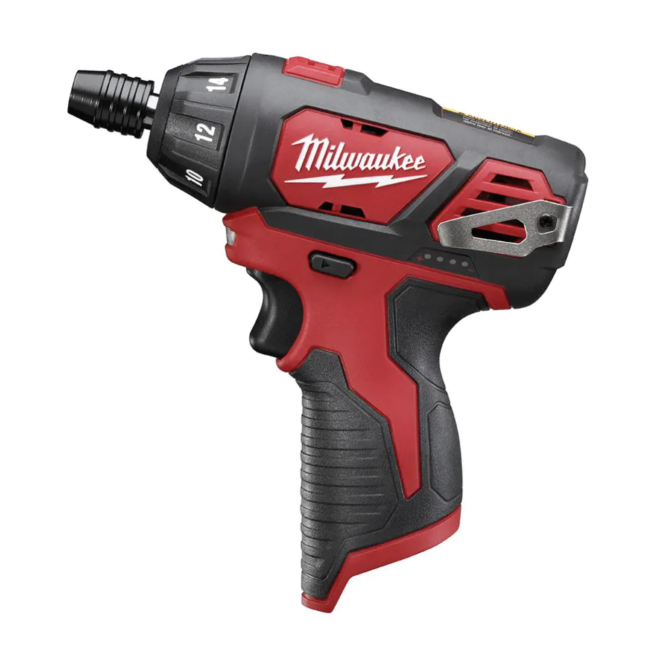 Milwaukee M12 12V Lithium-Ion Cordless 1/4 in. Hex Screwdriver (Tool-Only)