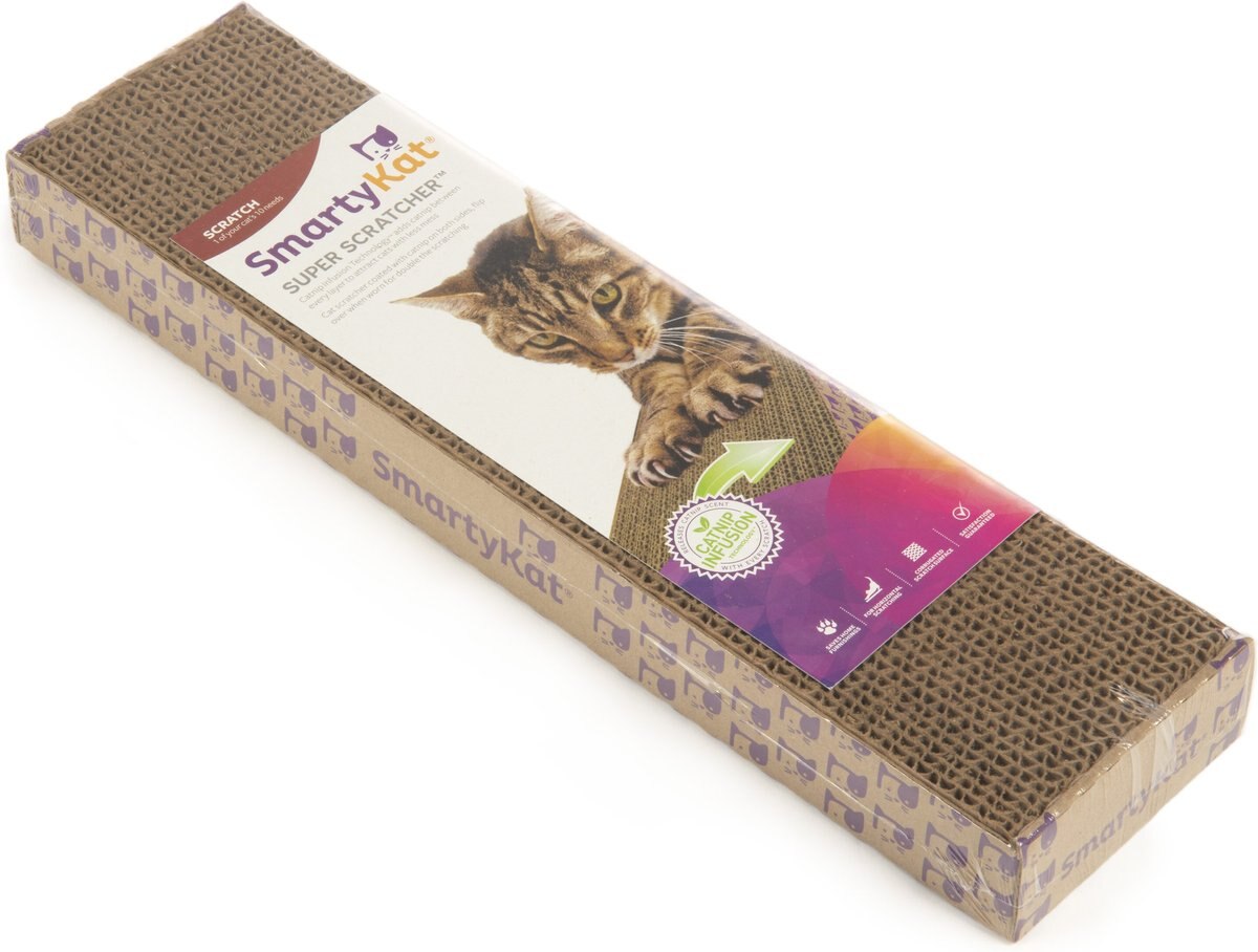 SmartyKat Super Scratcher with Catnip Cat Scratcher