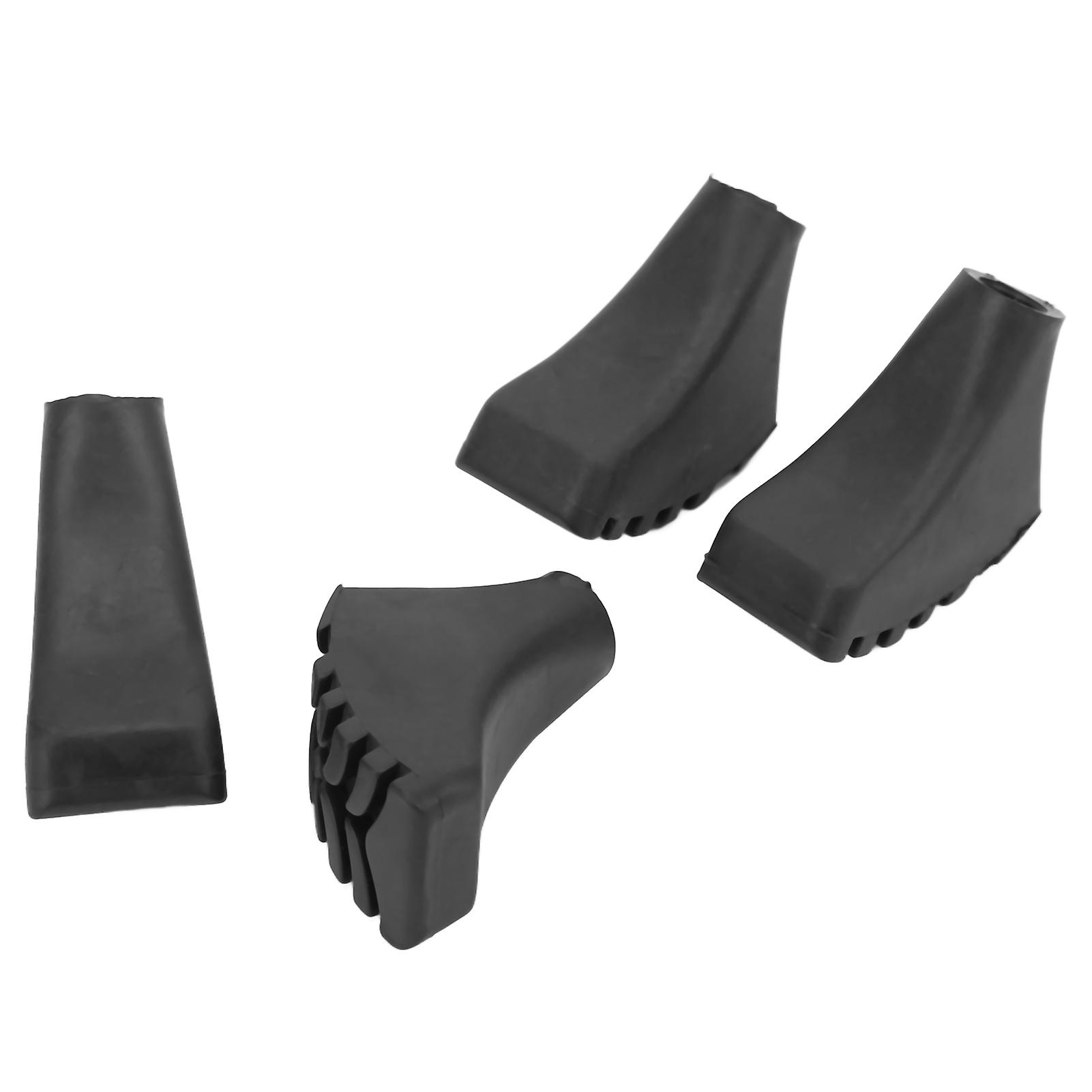 4pcs Rubber Paw Feet Tips Hammers Walking Stick Trekking Pole Caps Tip Protective Cover