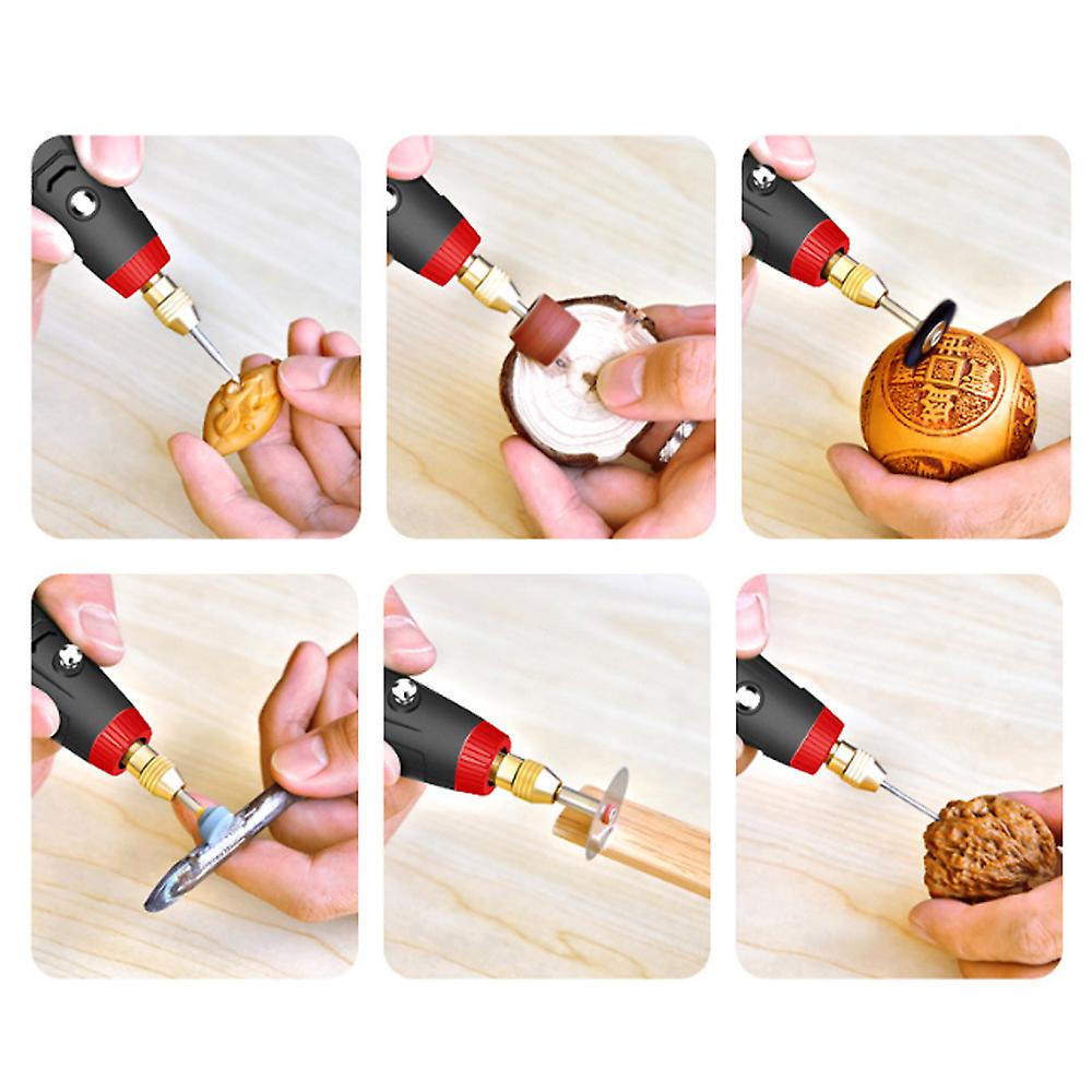 Born Pretty Mini Drill Electric Mini Grinder Set Drill Usb Charging Rotary Tools With Engraving Accessories Kits For Diy Grinding Polishing