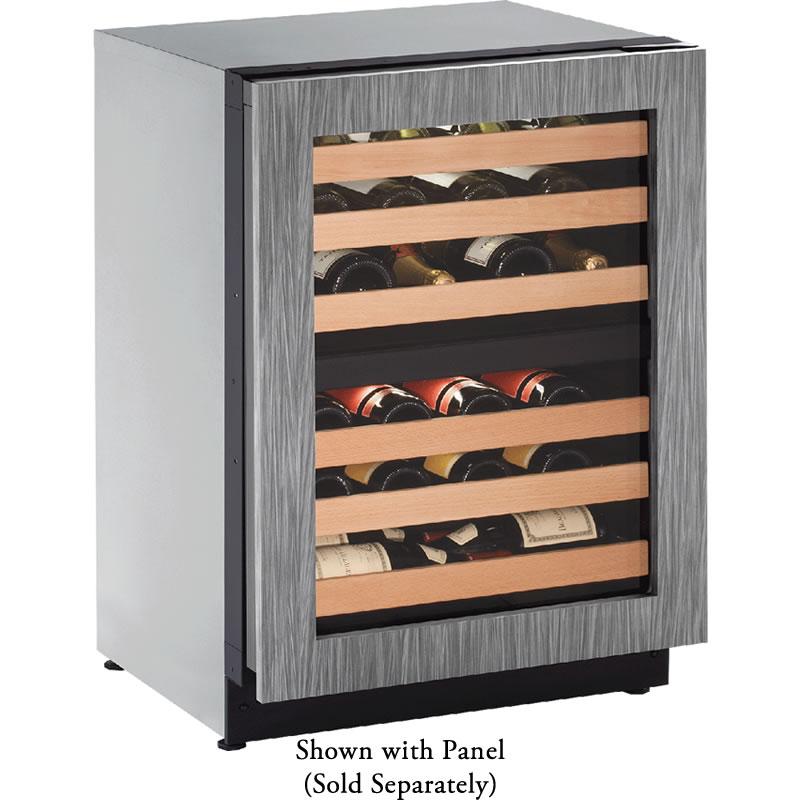 U-Line 4.7 cu. ft. 43-bottle Built-in Wine Cooler U-2224ZWCINT-00B