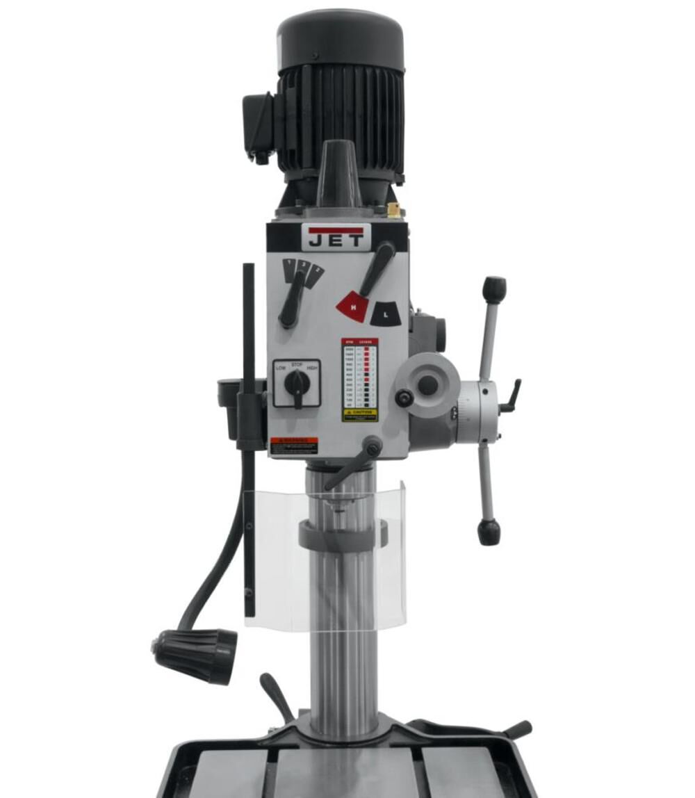 JET GHD-20PF Drill Press with Power Down Feed 1 1/4