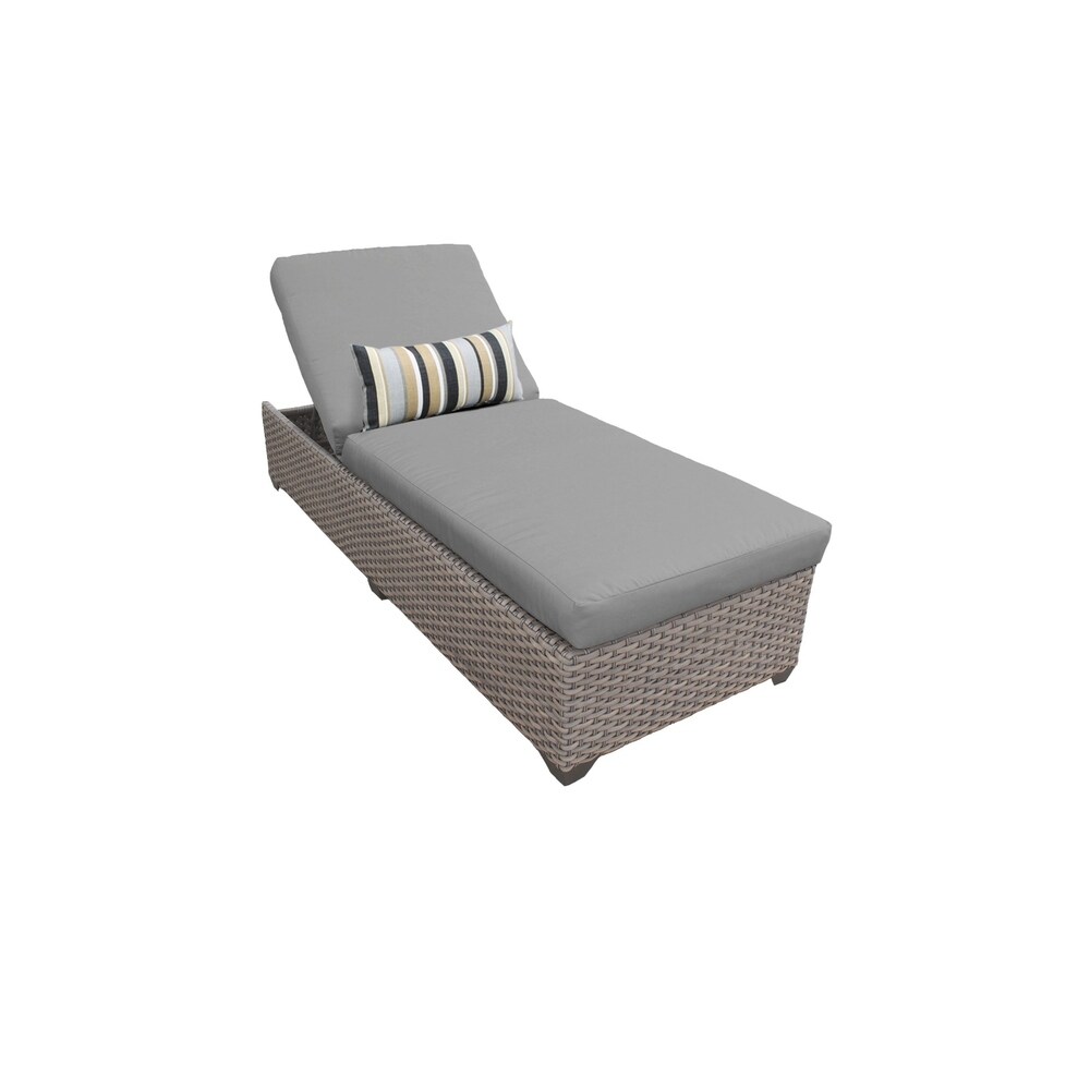 Florence Chaise Outdoor Wicker Patio Furniture