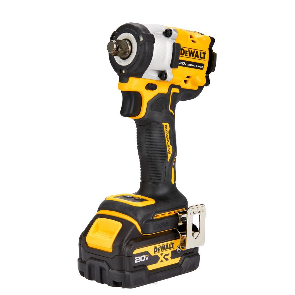 DEWALT Atomic 20V Max 1/2 In. Cordless Compact Impact Wrench With DCF921GP2 from DEWALT