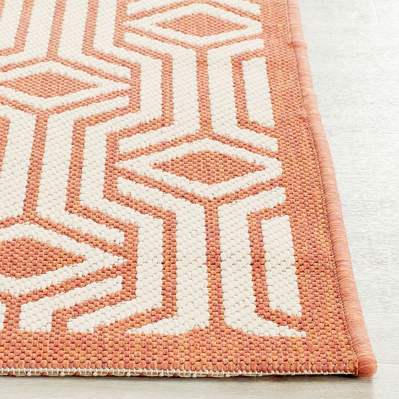 Safavieh Courtyard Diamond Geometric Indoor Outdoor Rug