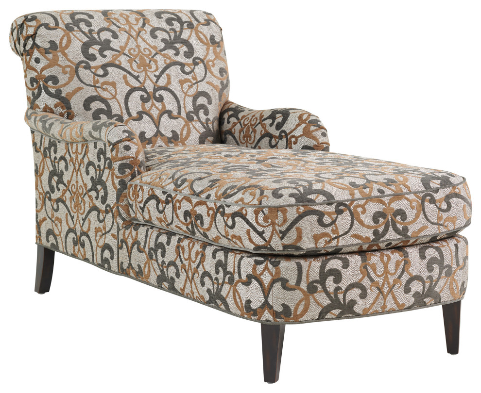 Pleasanton Chaise   Indoor Chaise Lounge Chairs   by Lexington Home Brands  Houzz