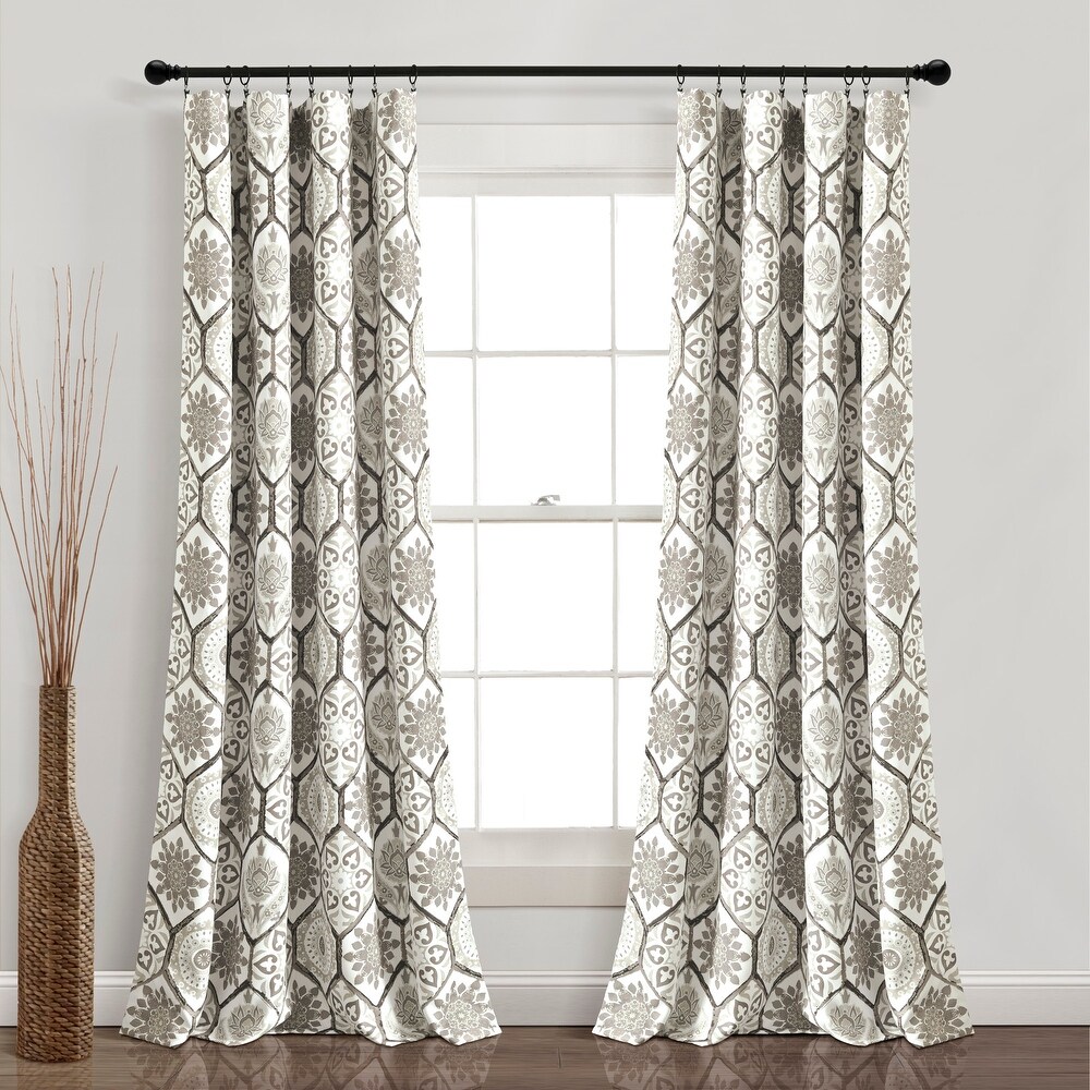 Lush Decor Marvel Room Darkening Window Curtain Panel Pair