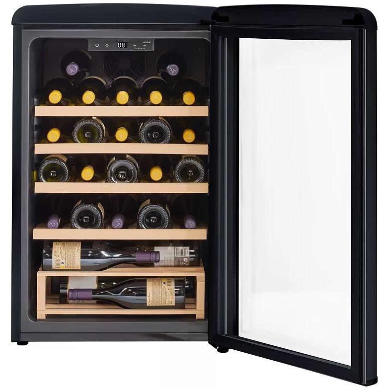 Unique Appliances 28-Bottle Classic Retro Wine Cooler with Single Zone UGP-125CR WF B