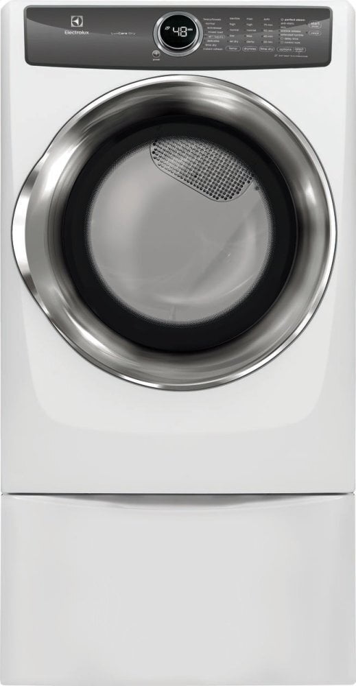 Electrolux EFME527UIW Front Load Perfect Steam™ Electric Dryer With Luxcare® Dry And Instant Refresh - 8.0 Cu. Ft.