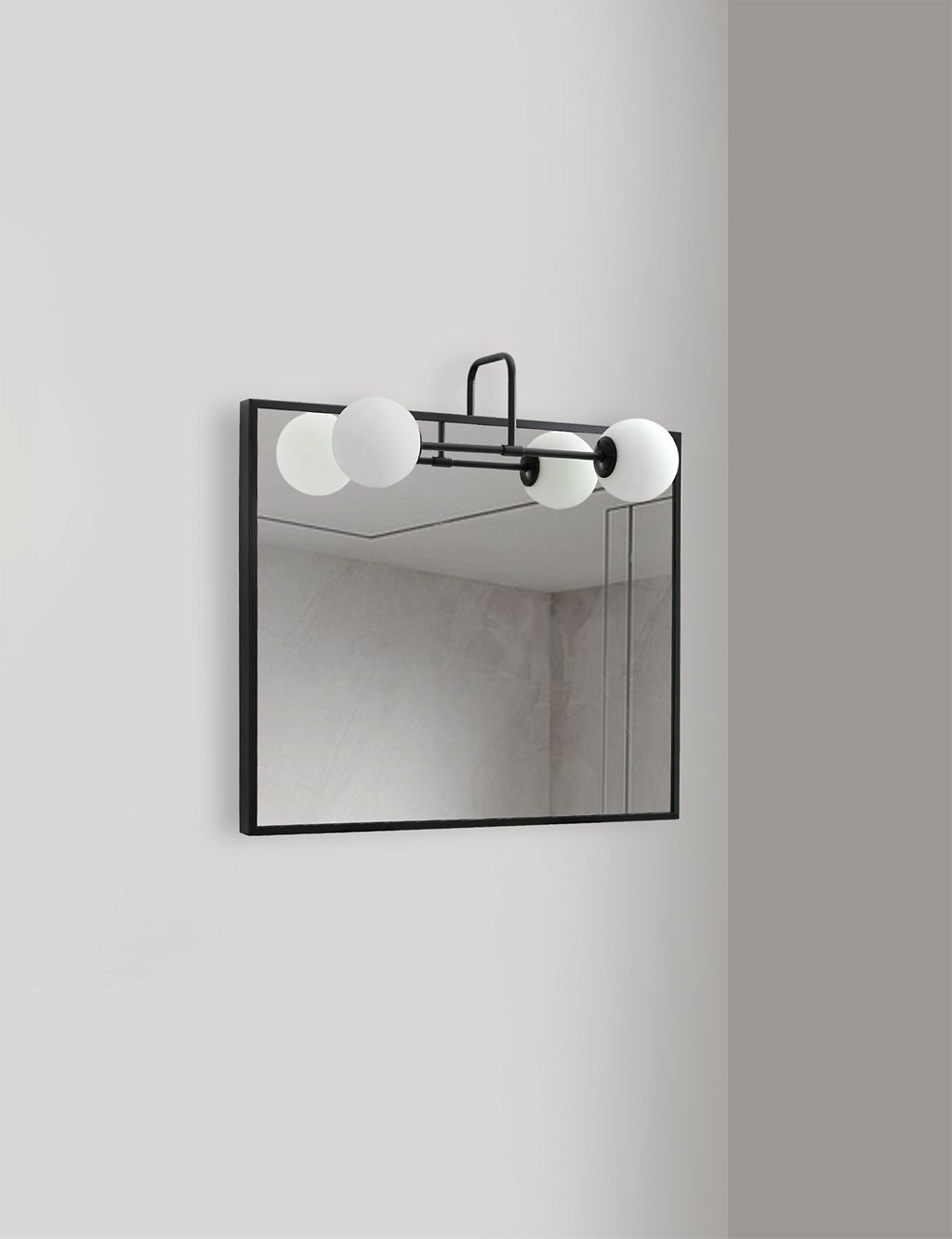 Opal Bathroom Mirror Light